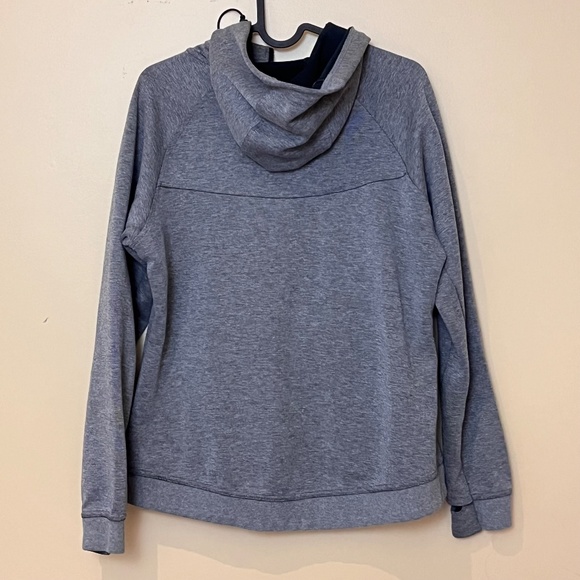 Nike Sportswear Tech Fleece Full Zip Hoodie Jacket - Women's Size L - Gray - Picture 4 of 10